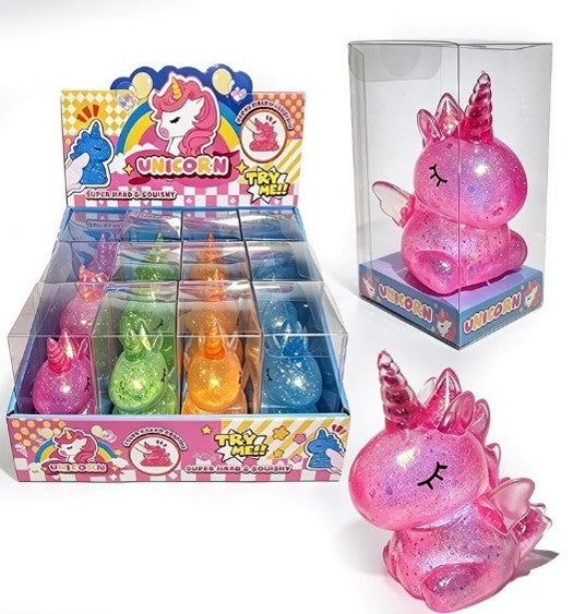 Squishy Glitter Unicorn