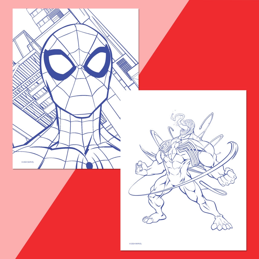 Spider-Man Colour Me Magnets