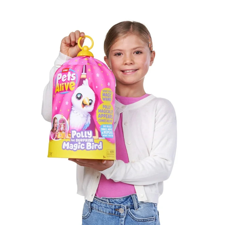 Polly the Surprise Interactive Sensory Bird