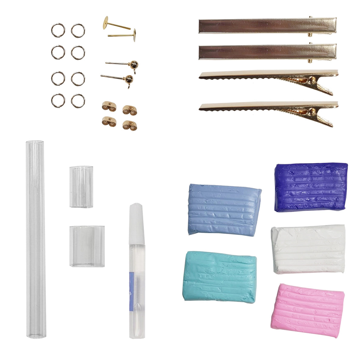 Polymer Clay Jewellery Kit – Create 4 Projects