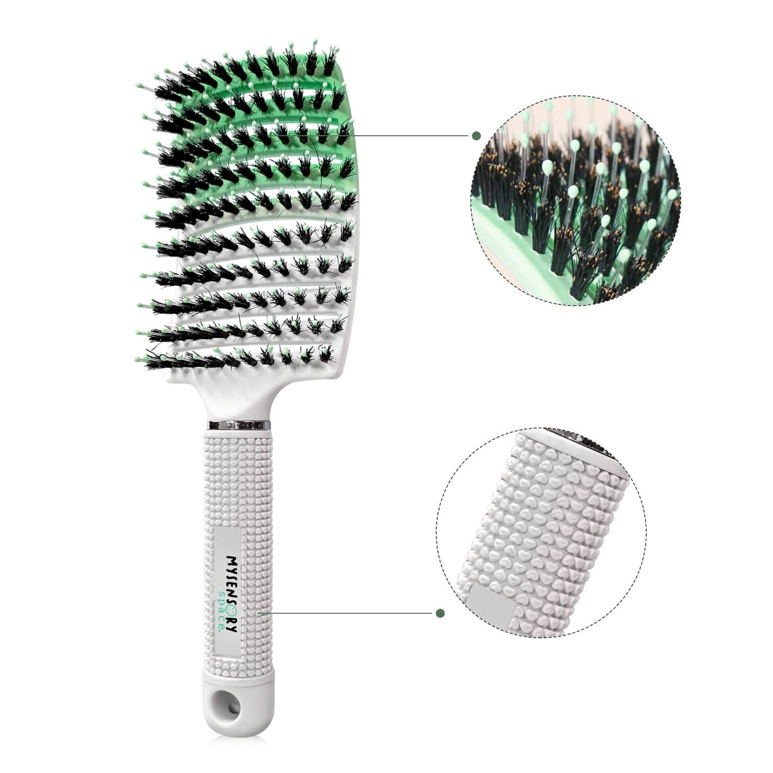 Detangling Hairbrush - Mint