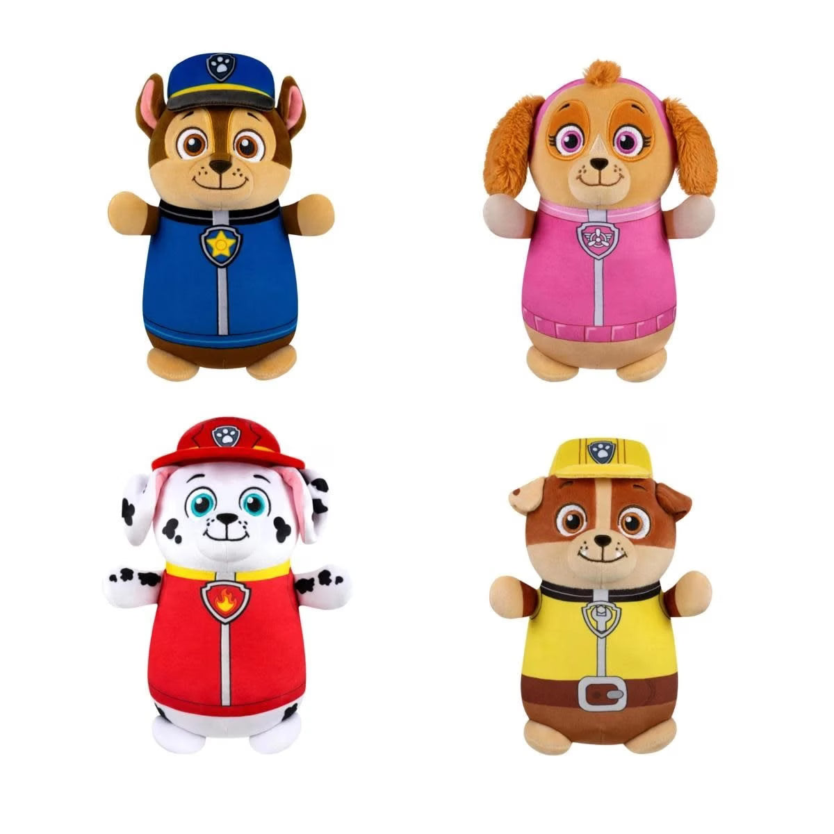 Large Squishmallow Paw Patrol 25cm 4 Pack