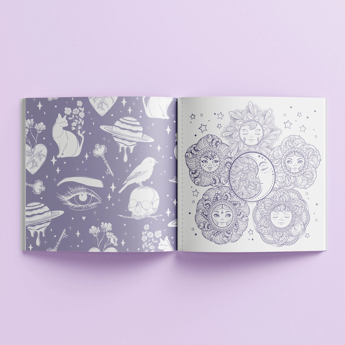 Art Maker Celestial Dance Colouring Book