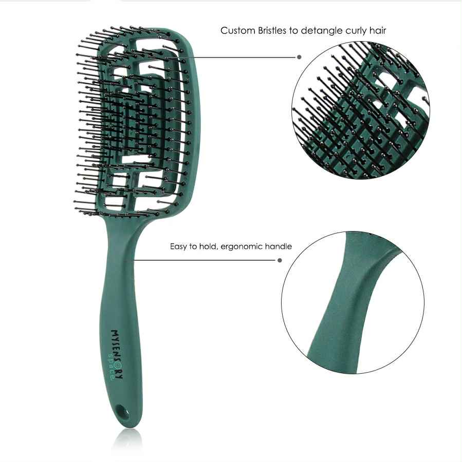 My Sensory Space Detangling Hairbrush Curly Firm