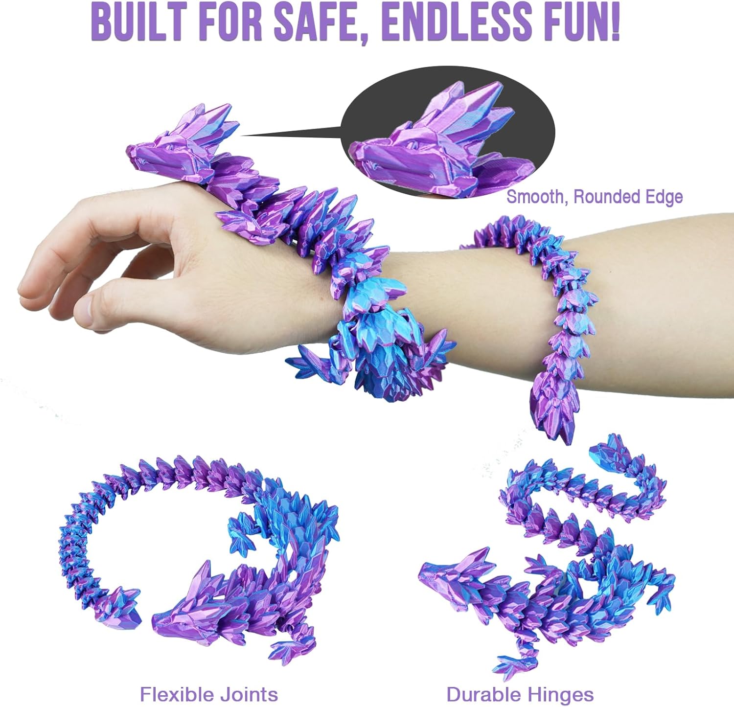Large 3D Sensory Toy Classic Dragon Fidget
