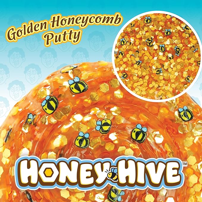 Aarons Thinking Putty Honey Hive -4 Inch Tin