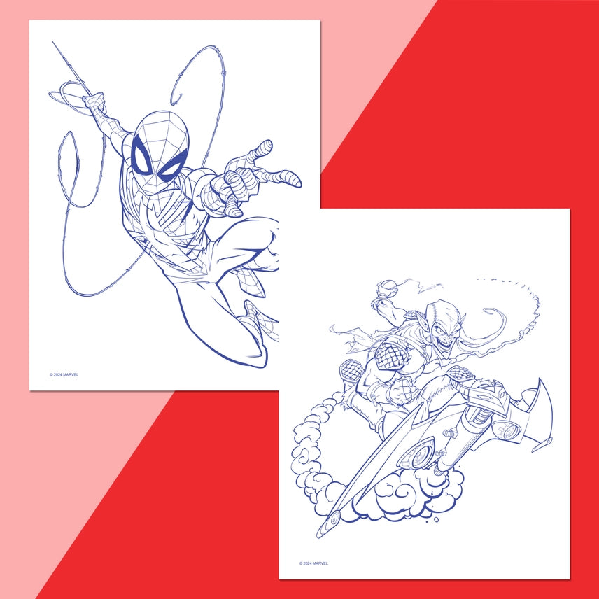 Spider-Man Colour Me Magnets