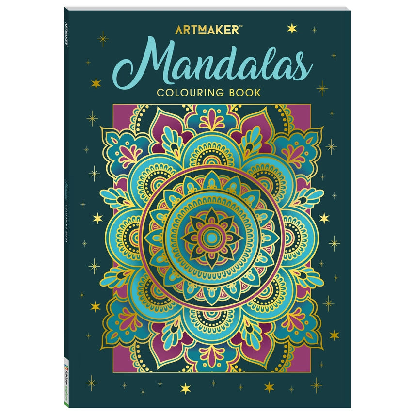 Mandalas Art Adult Colouring Book