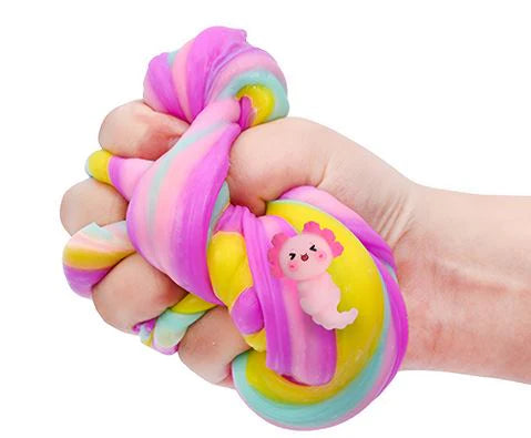 Axolotl Fluffy Slime