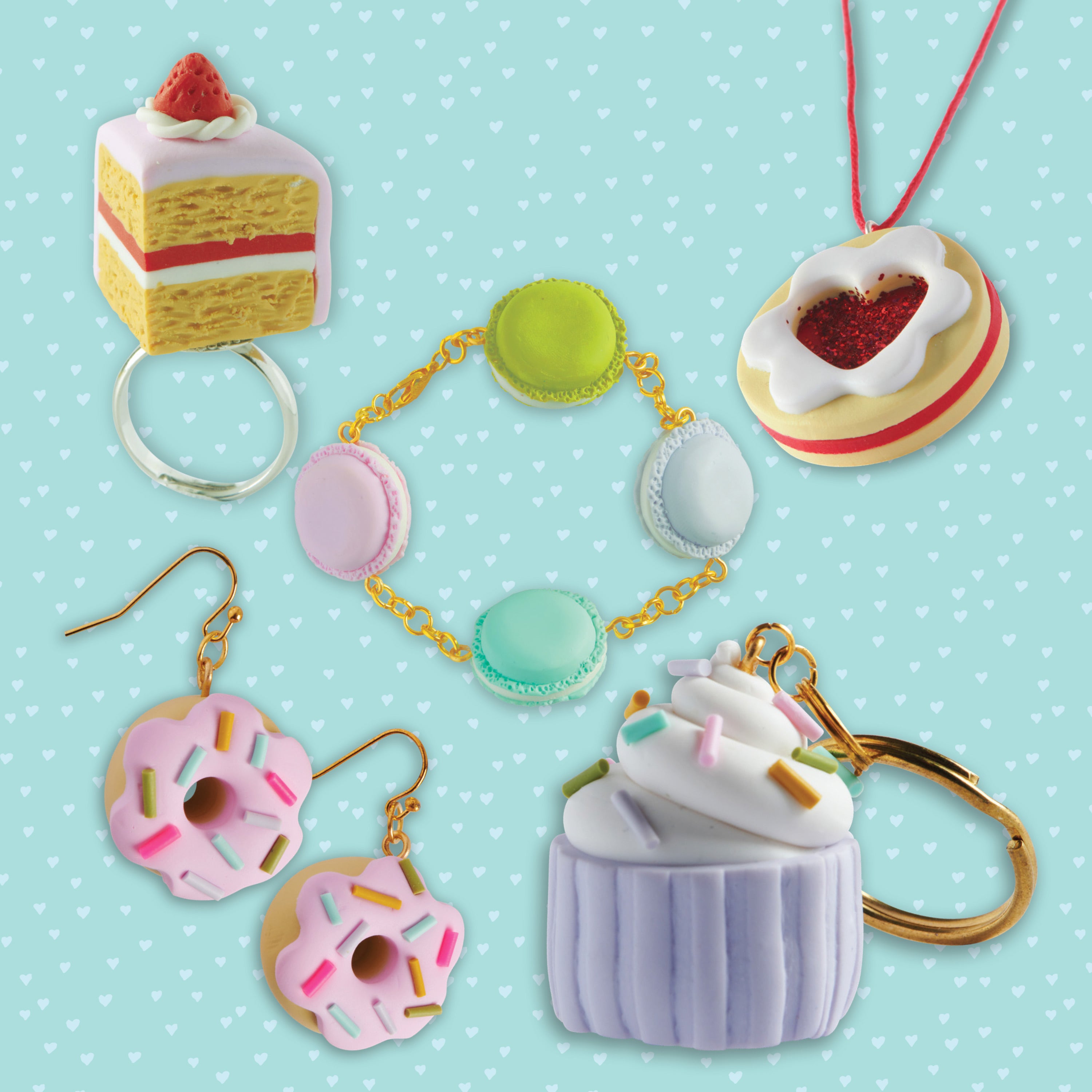Polymer Clay Jewellery Kit – Create 4 Projects