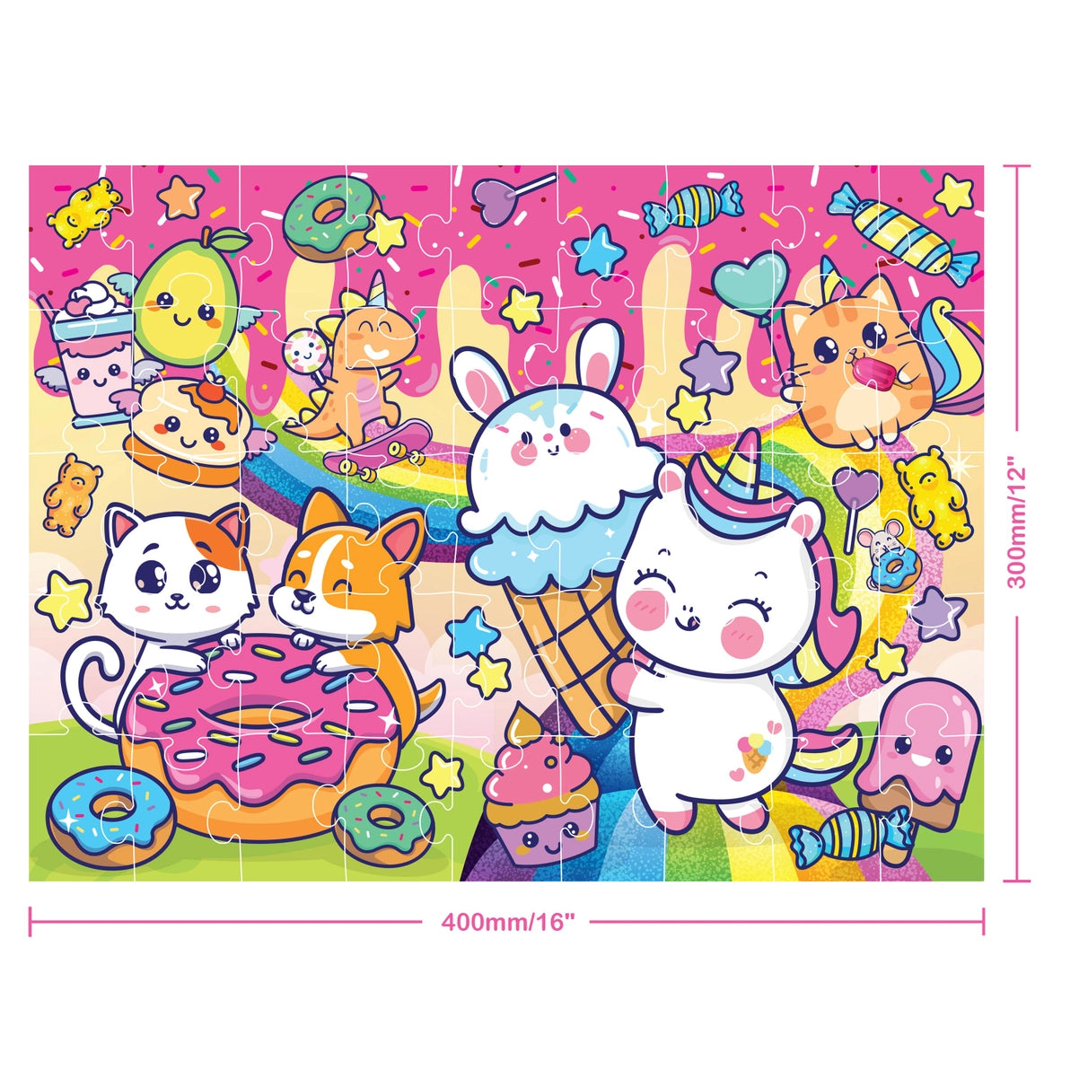 Junior Jigsaw Carry & Play Sweet Kawaii