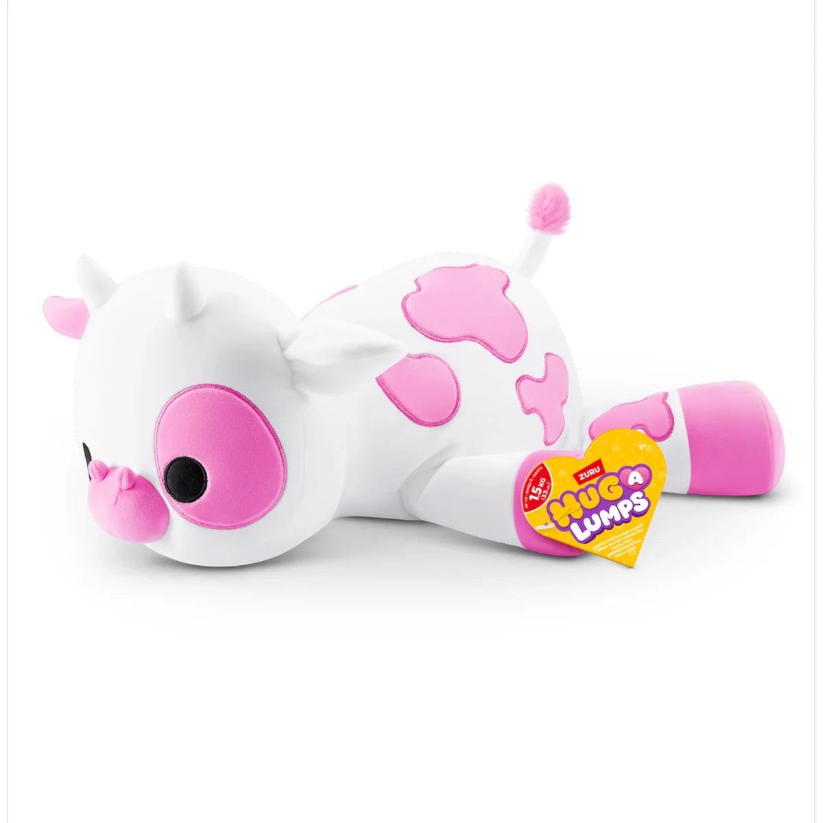 Clover the Cow Weighted HugaLump Animal Plush 250g Baby
