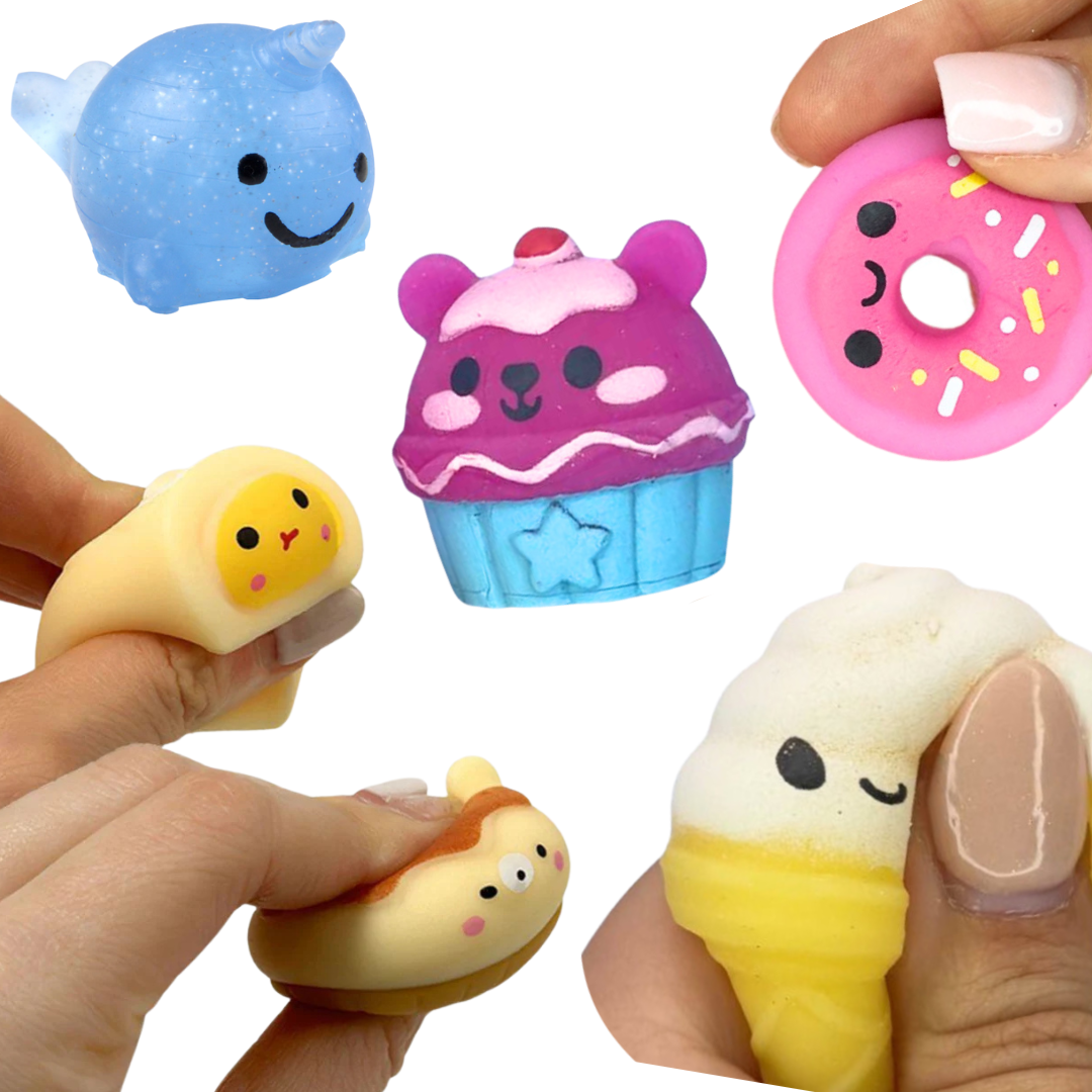 Squishy Mochi Cute 6 Pack