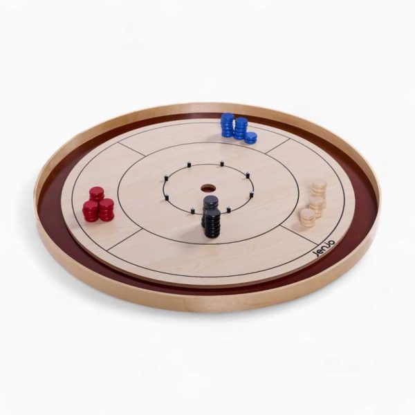 Crokinole Championship Wooden Game