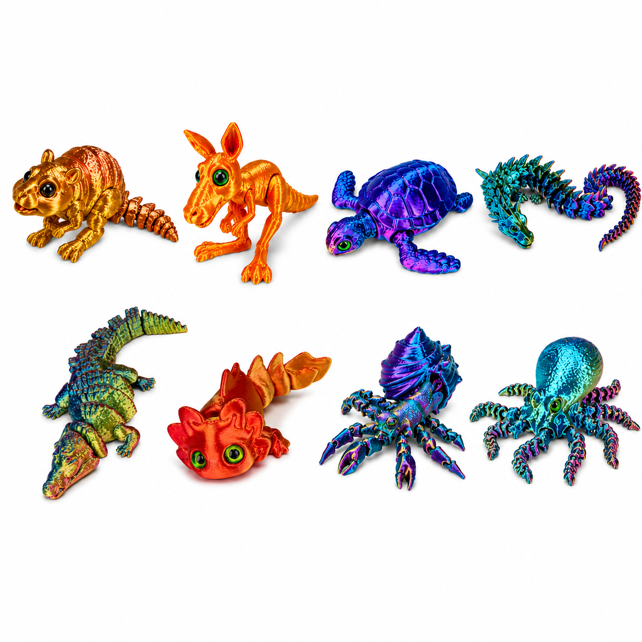 3d Sensory Stackable Fidget Toy Set