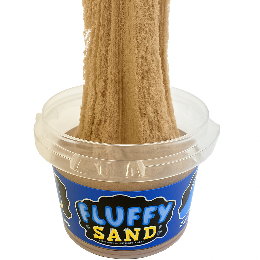 Fluffy Cotton Kinetic Sensory Sand
