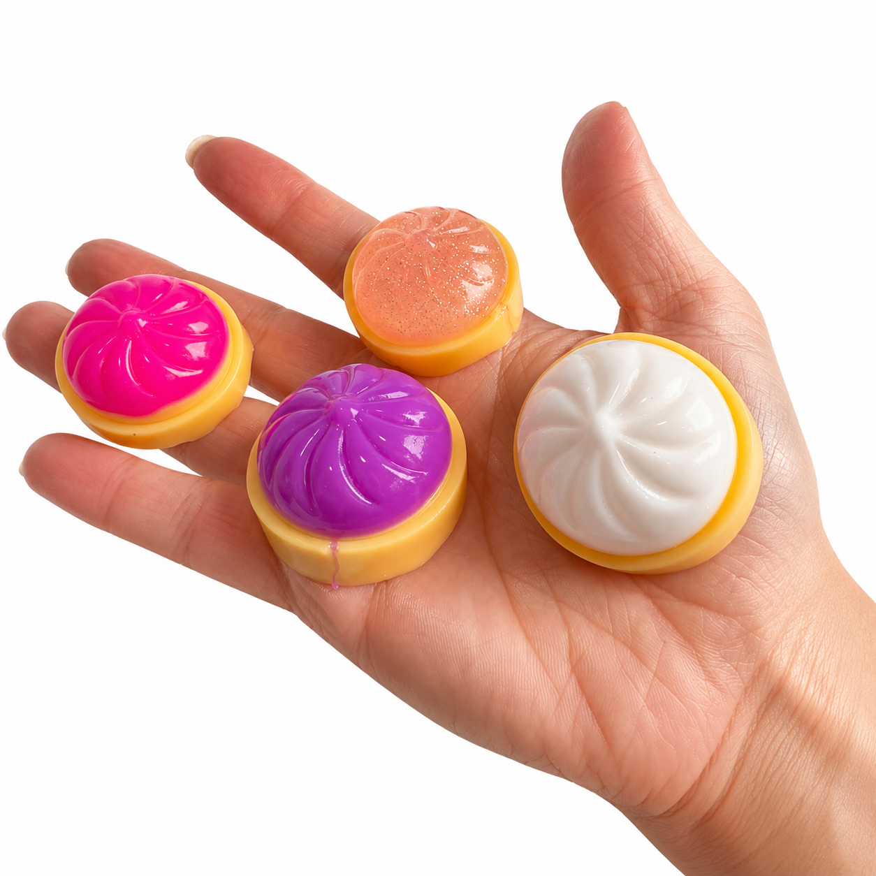 Mystery Taba Dumpling Squishy 4 Pack Mini