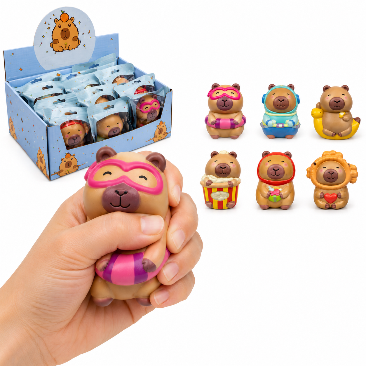 Squishy Capybara Surprise