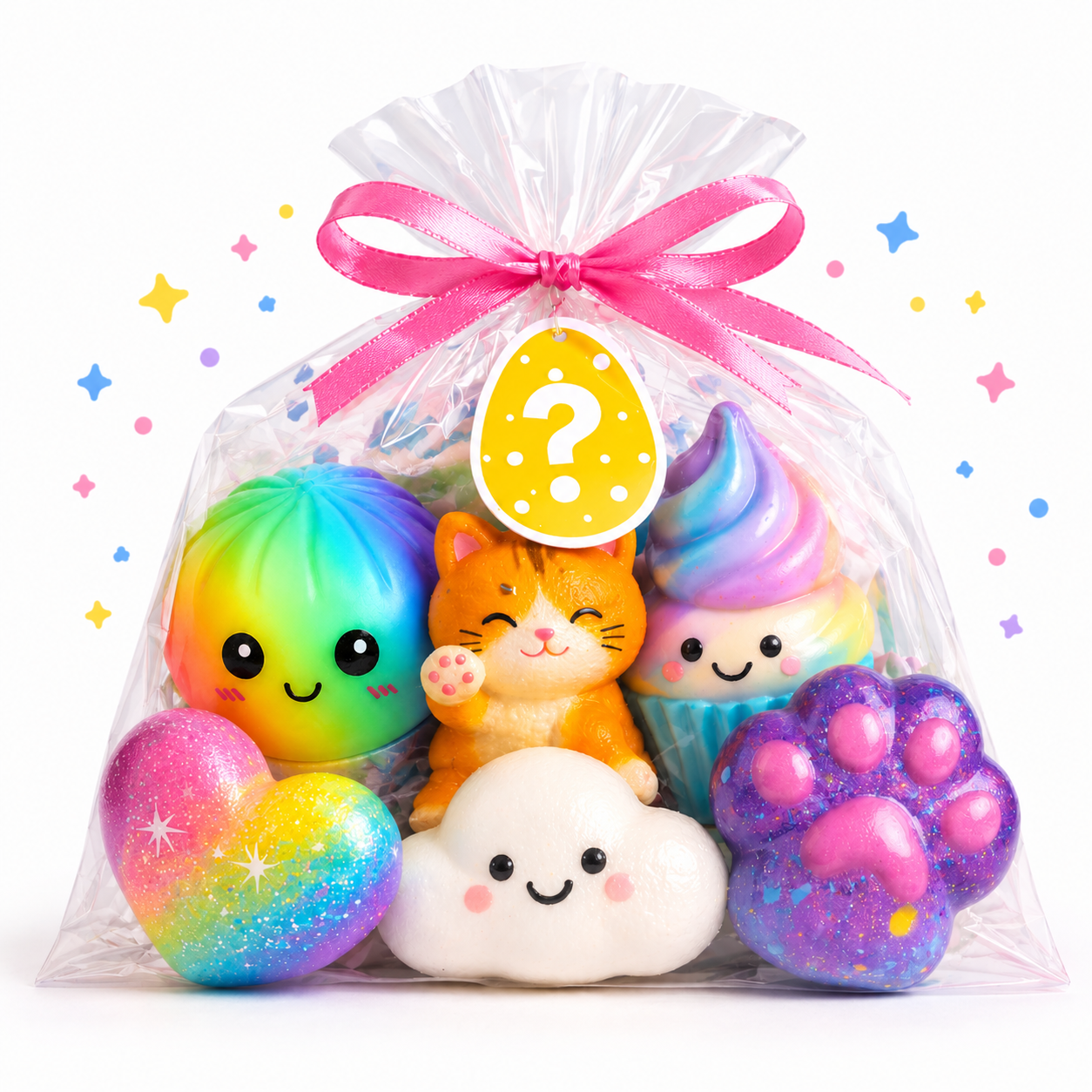 Trending Mystery Squishy Bag - Includes 1 Mystery Dumpling