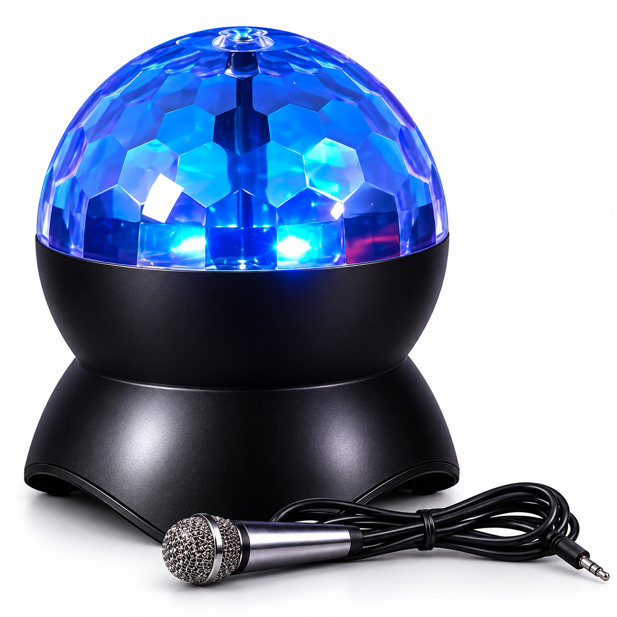 Disco Ball Karaoke Speaker Set