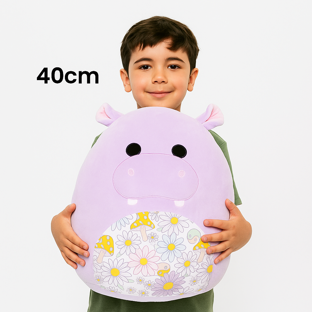 Squishmallows 40cm - Hanna the Purple Hippo