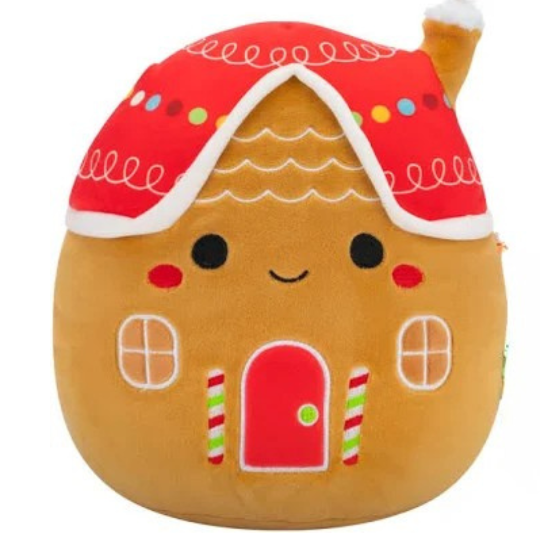 Christmas Squishmallows 20cm - Casa The Gingerbread House