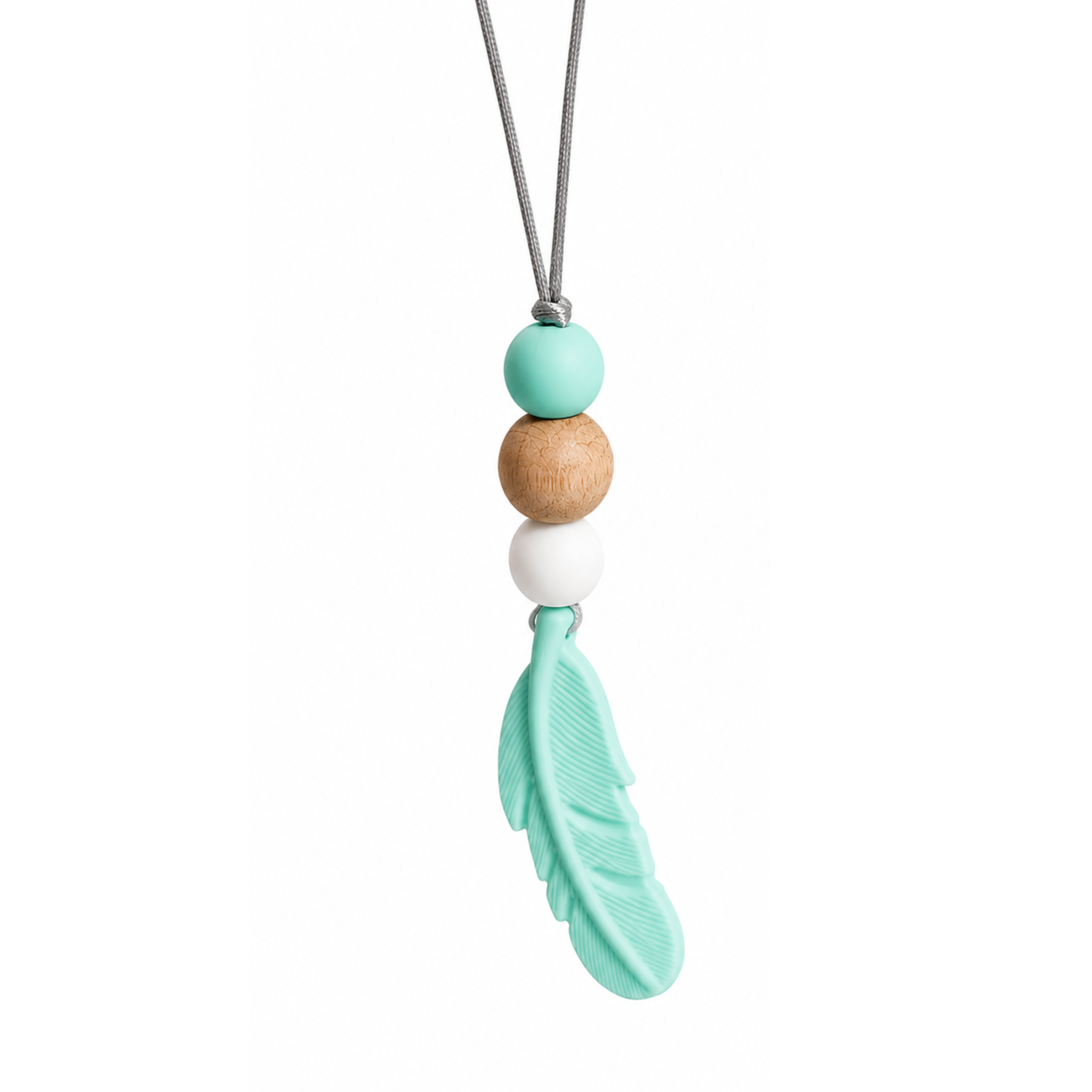 Feather Sensory Chew Necklace