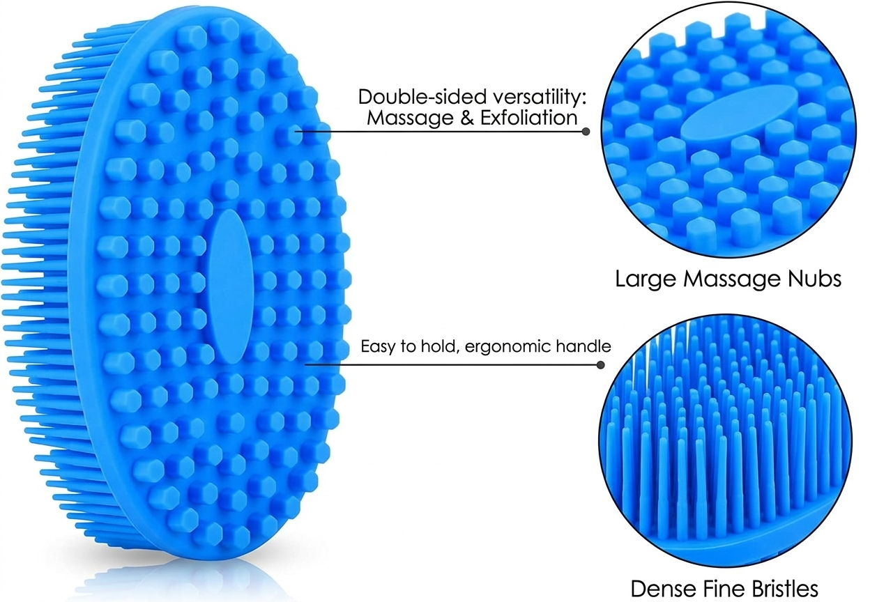 Sensory Silicone Brush