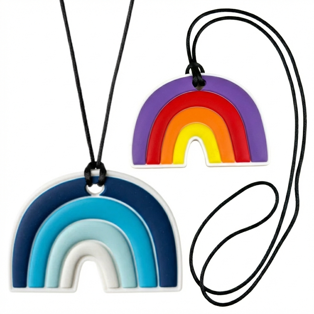 Rainbow Chew Pendant