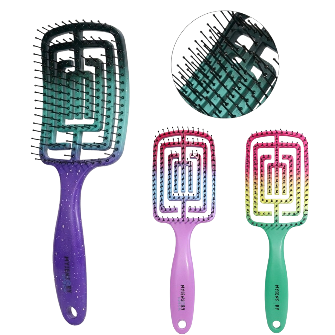 Sensory Detangling Hairbrush Curly Firm