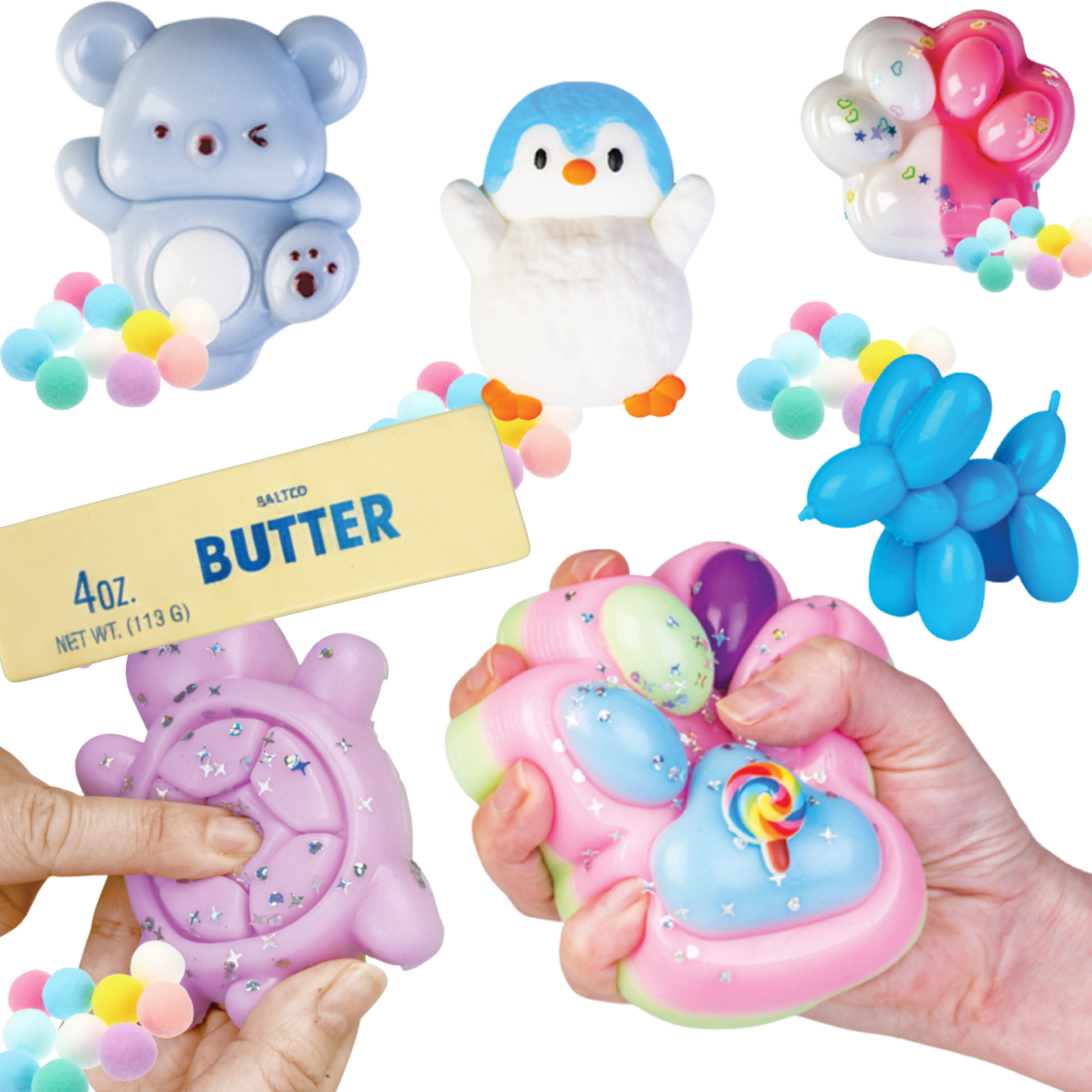 Taba Squishy Bundle With Butter