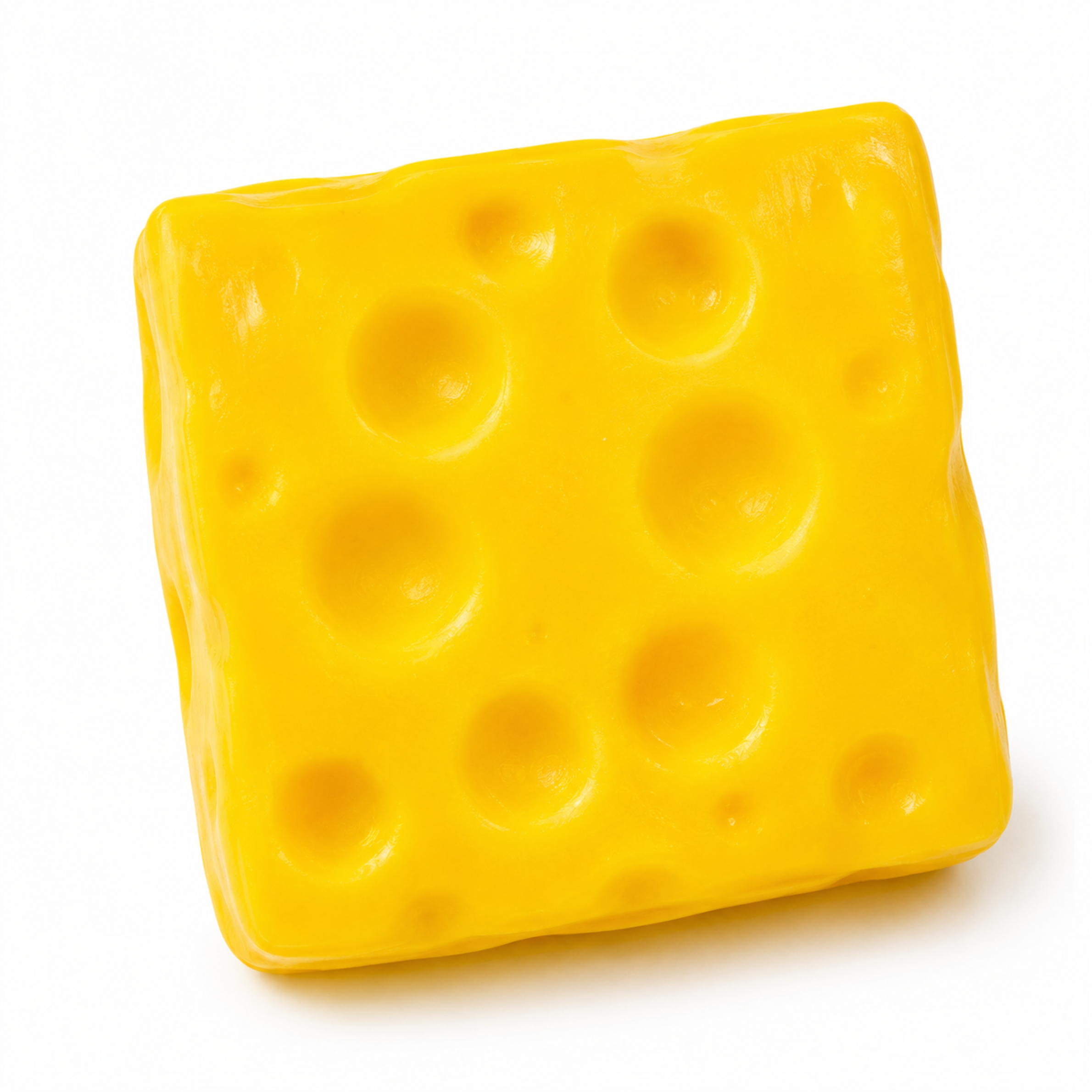 Mouldable Cheese Squishy 6cm