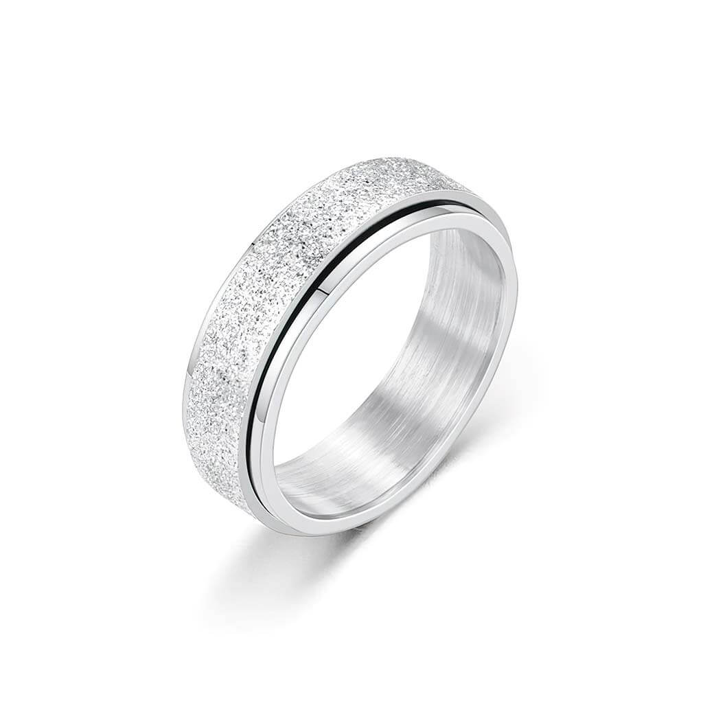Shimmer Spinner Fidget Ring
