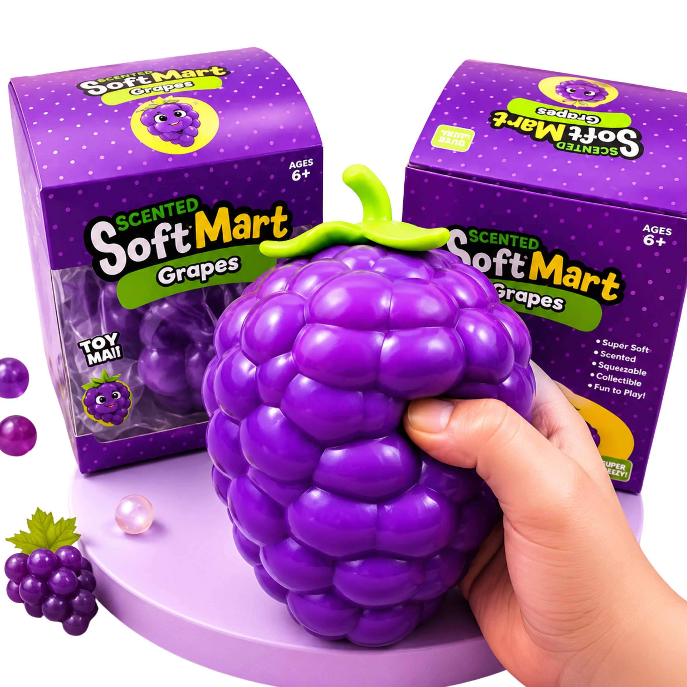 Giant Durable Squishy Grape