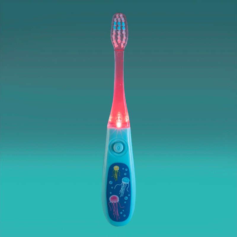 Jelly Fish Flashing Toothbrush - 2 Min Timed