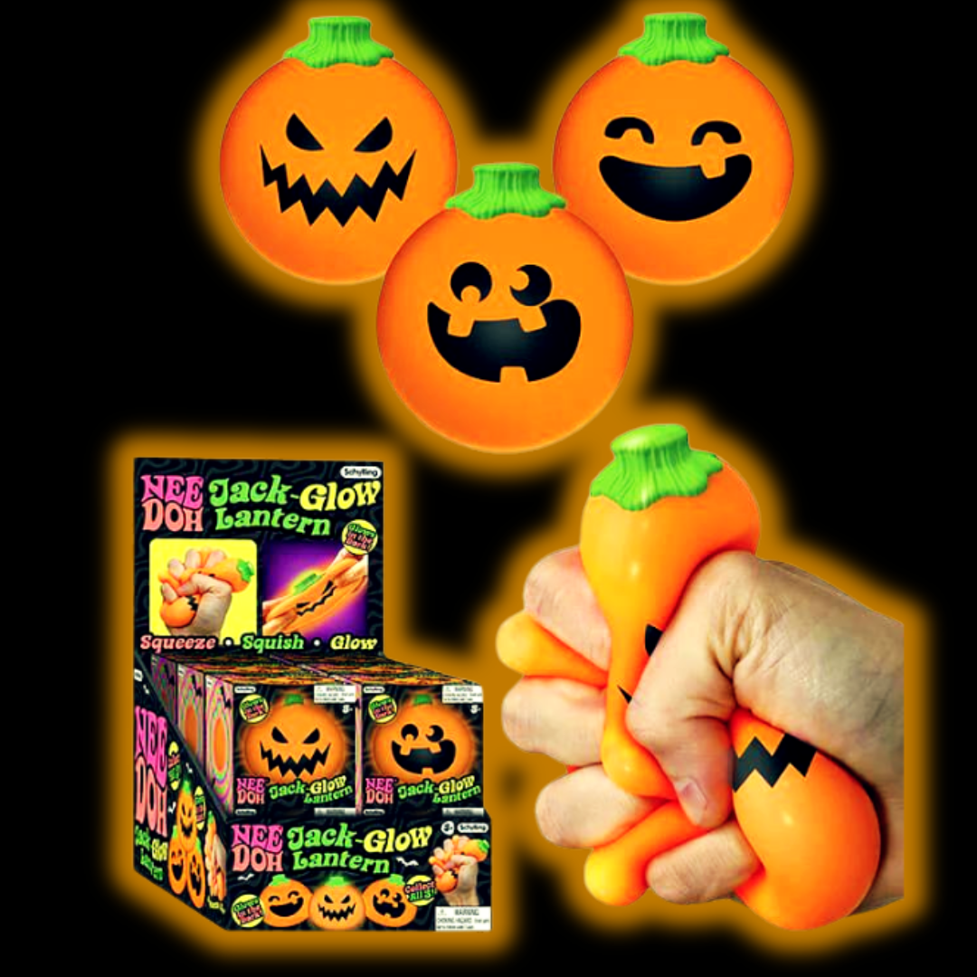 NeeDoh Jack Glow Lantern Squishy