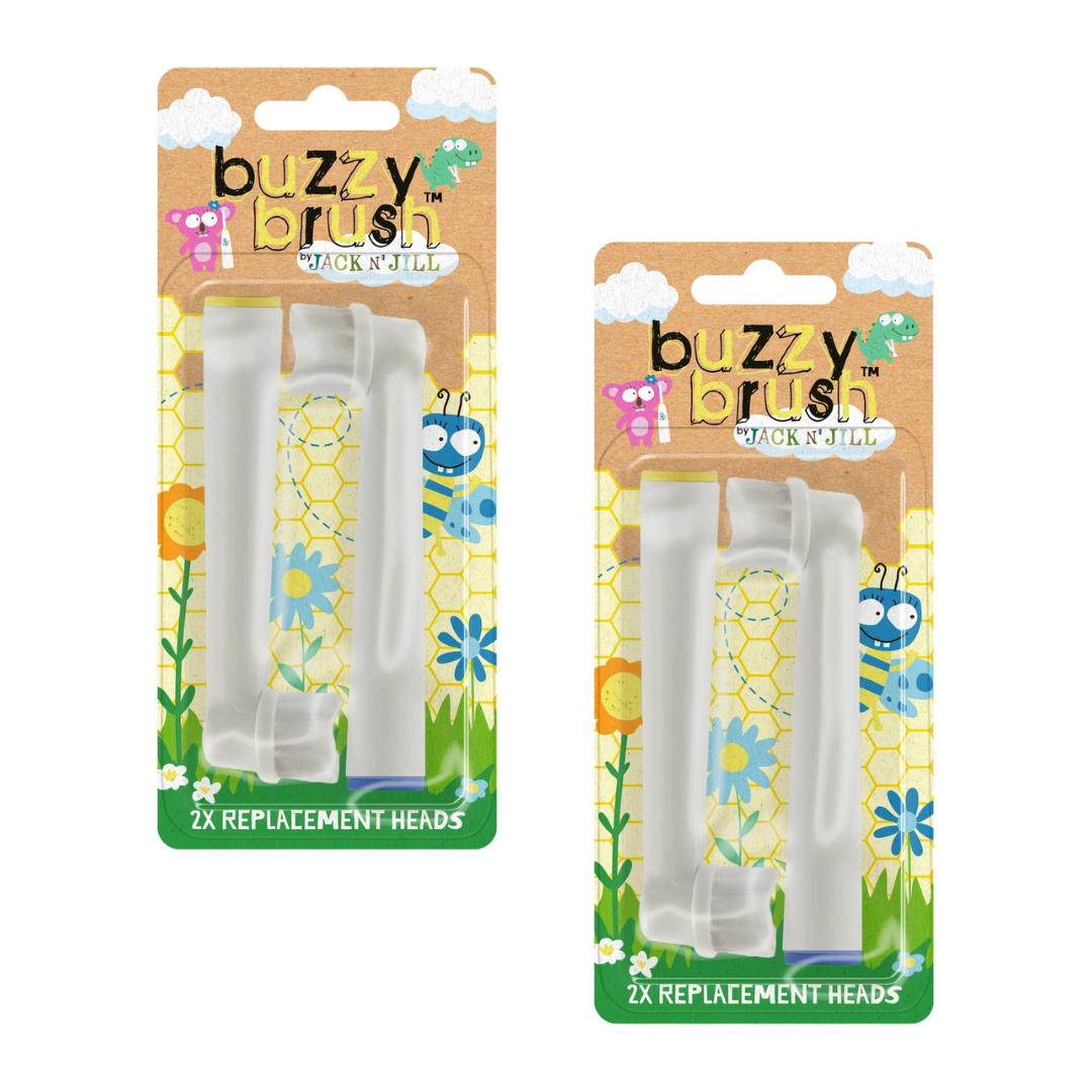 Buzzy Brush Replacement Heads - 2 Pack