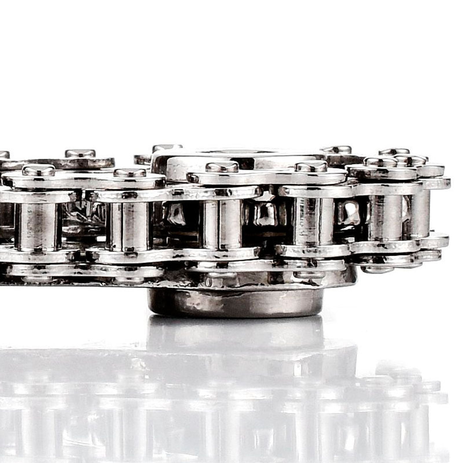 Metal Bike Chain Fidget Spinner