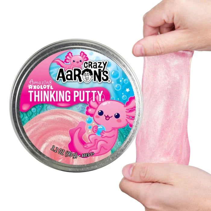 Crazy Aarons Thinking Putty Trendsetters Amazing Axolotl