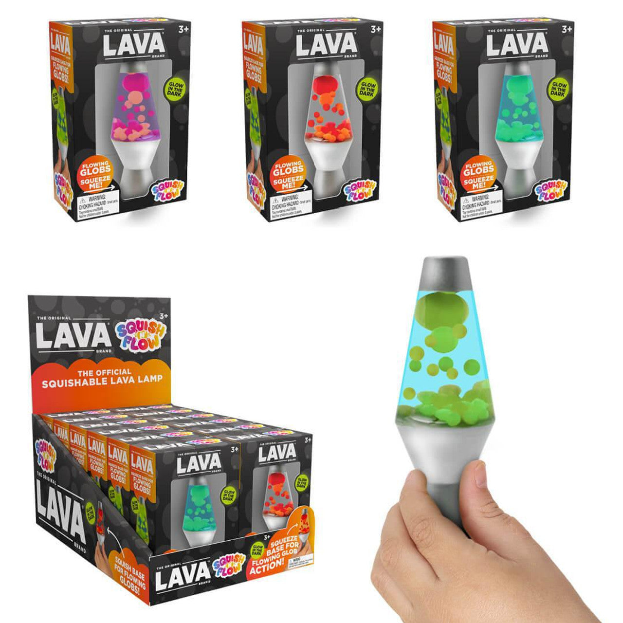 Lava Squish and Flow Sensory Squishy - Durable