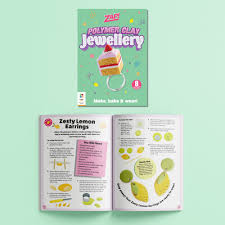 Polymer Clay Jewellery Kit – Create 4 Projects