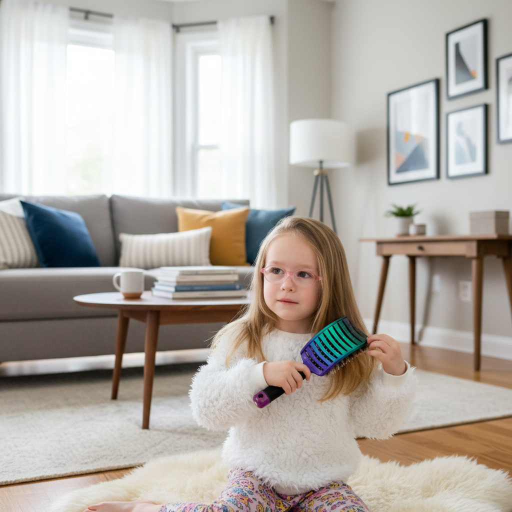 Sensory Hairbrush - Galaxy