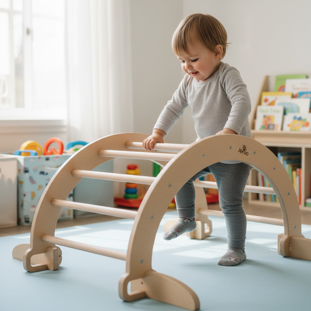 Wooden Climbing Arch