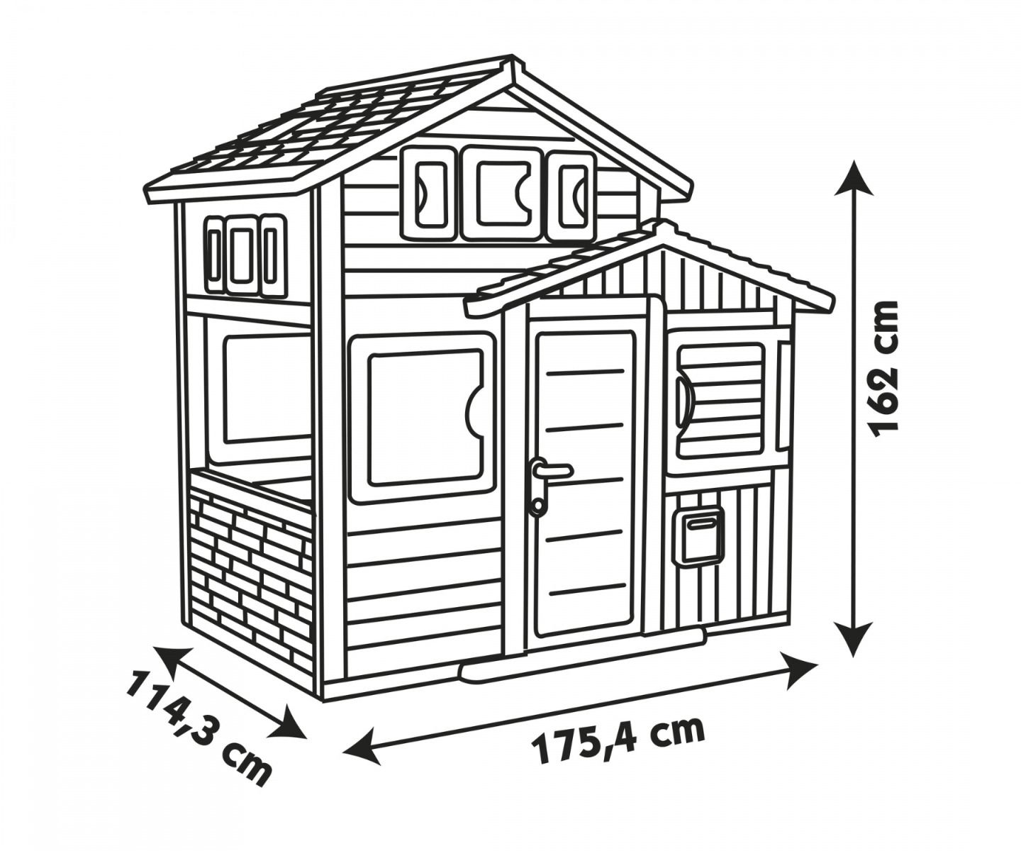SMOBY Friends Evo Playhouse XL