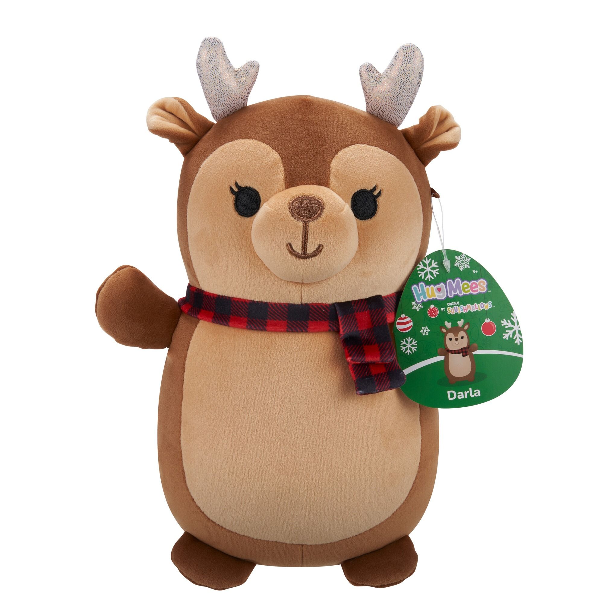 Christmas Squishmallows Hugmees 25cm - Darla the Reindeer
