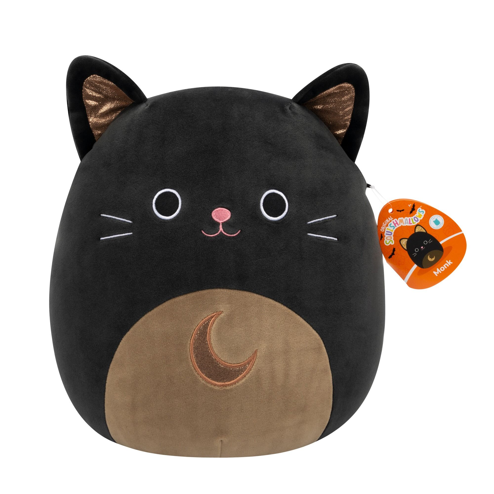 Squishmallows Halloween 30cm - Monk the Black Cat