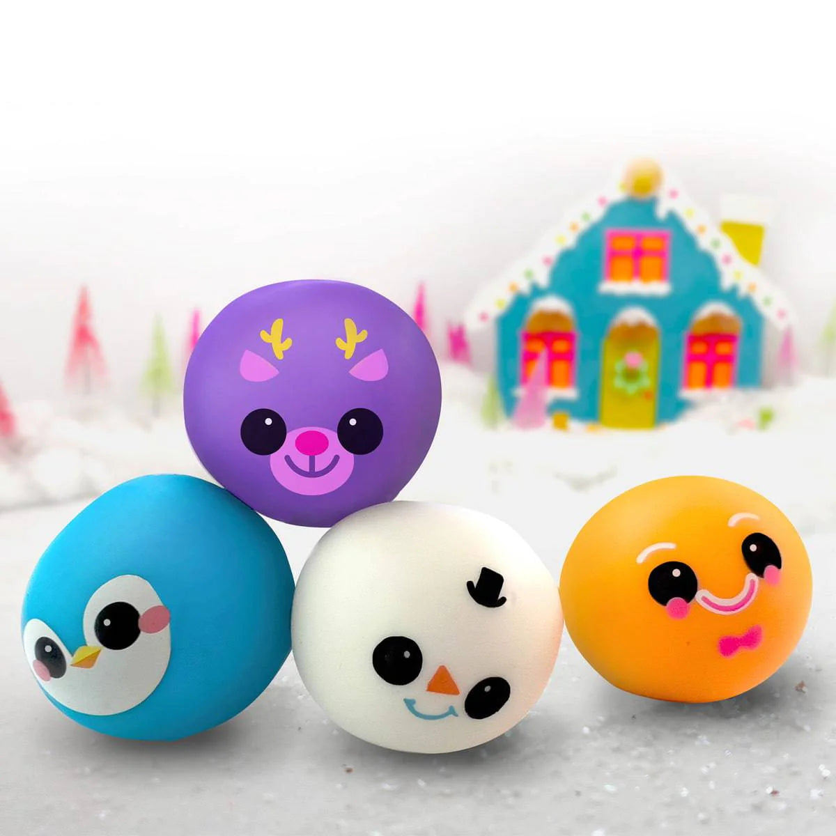 NeeDoh Squishmas Squishkins Gingerbread House